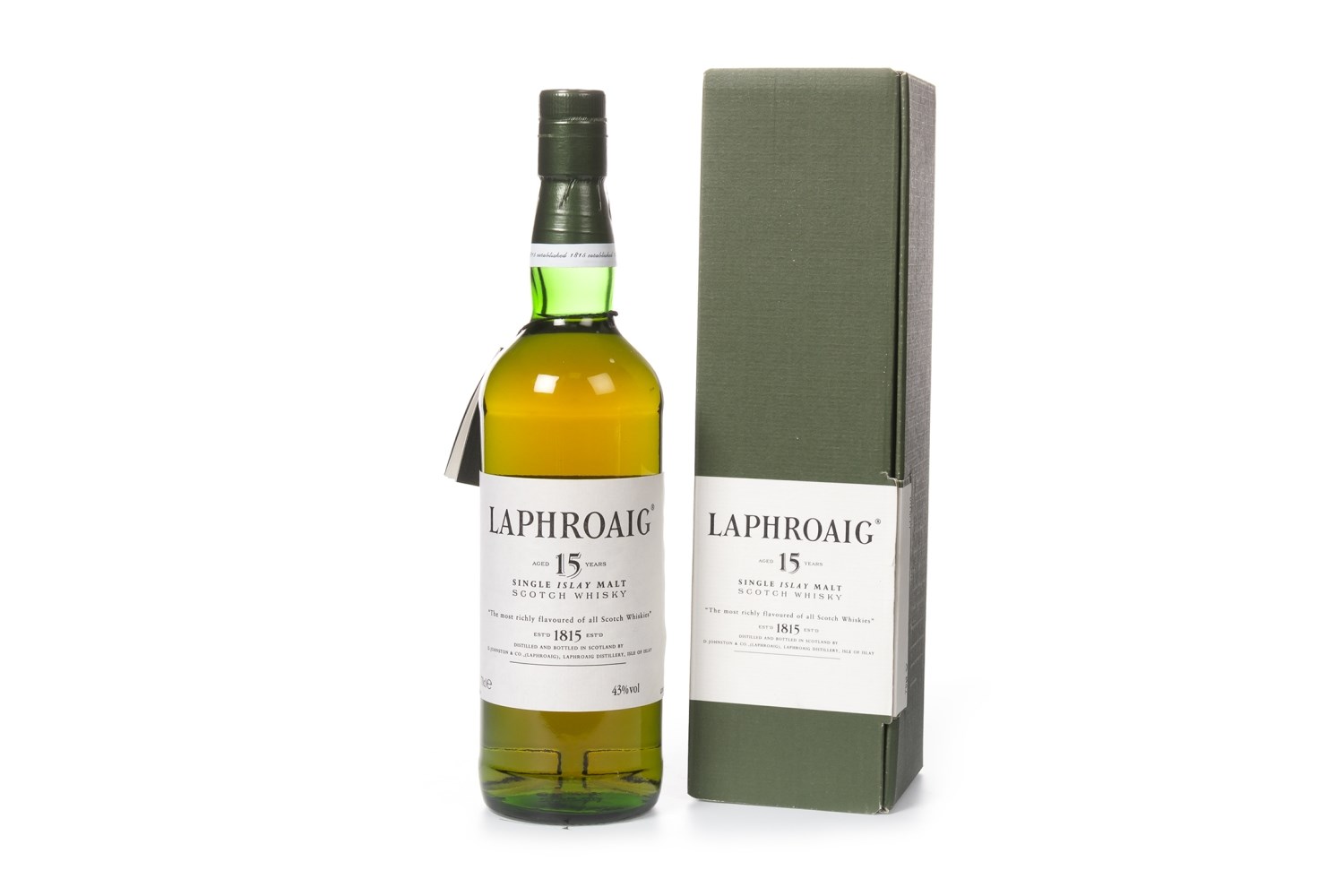 LAPHROAIG AGED 15 YEARS PRE-ROYAL WARRANT