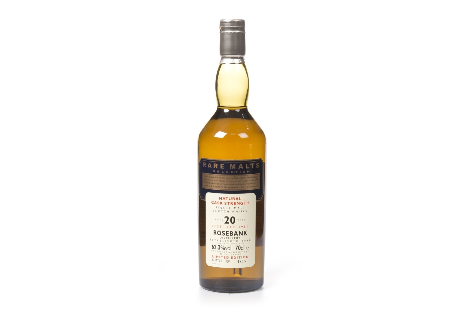 ROSEBANK 1981 RARE MALTS AGED 20 YEARS