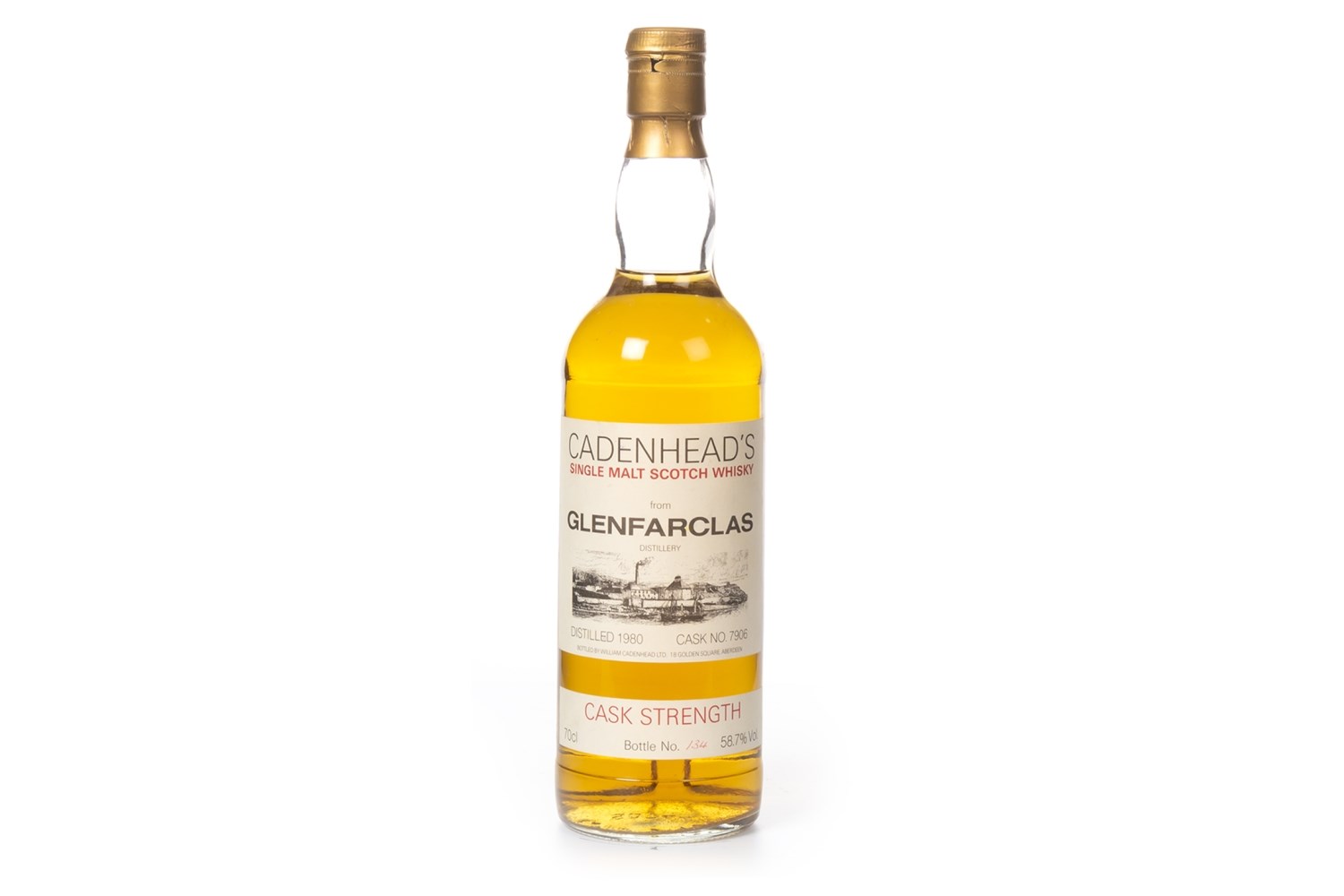 GLENFARCLAS 1980 CADENHEAD'S CASK STRENGTH