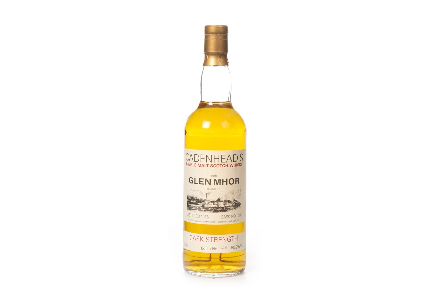 GLEN MHOR 1975 CADENHEAD'S CASK STRENGTH