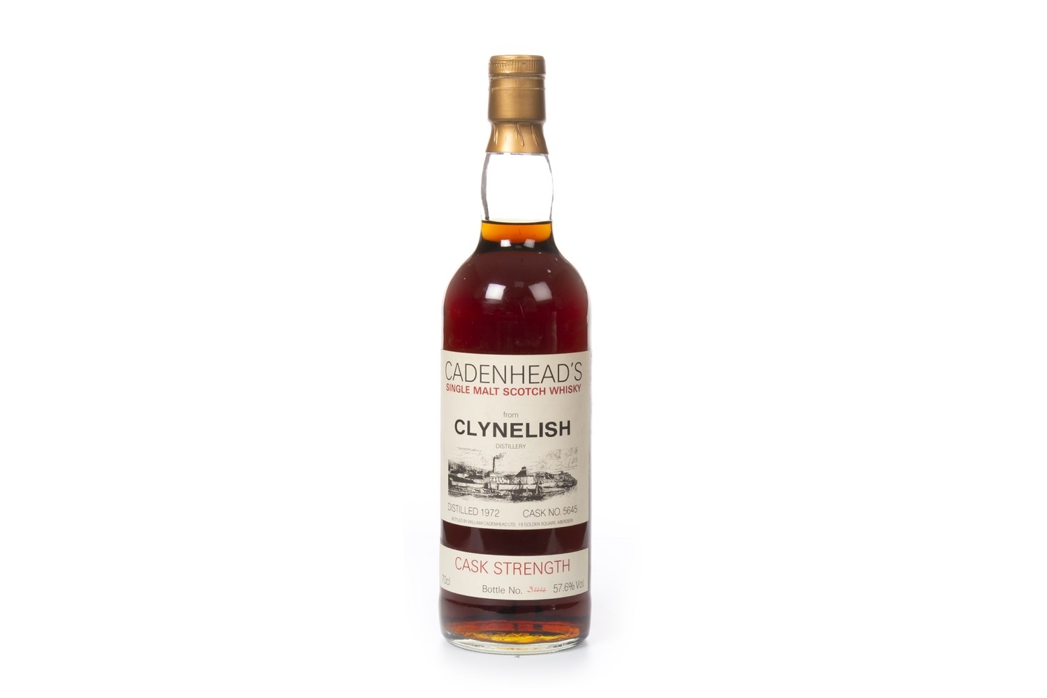 CLYNELISH 1972 CADENHEAD'S CASK STRENGTH