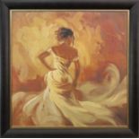 PURE ELEGANCE, A SIGNED LIMITED EDITION GICLEE PRINT ON CANVAS BY MARK SPAIN