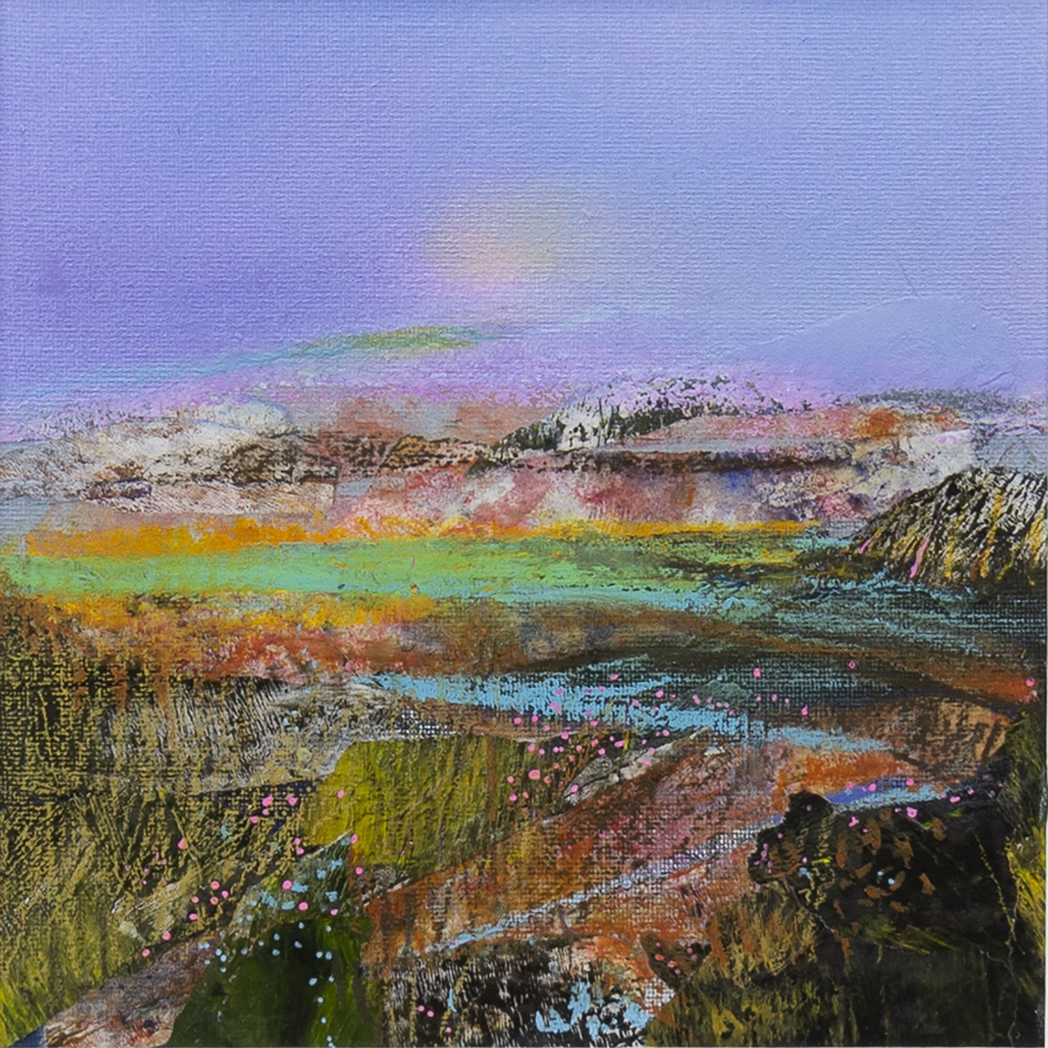 AFTER THE RAIN, A MIXED MEDIA BY MAY BYRNE