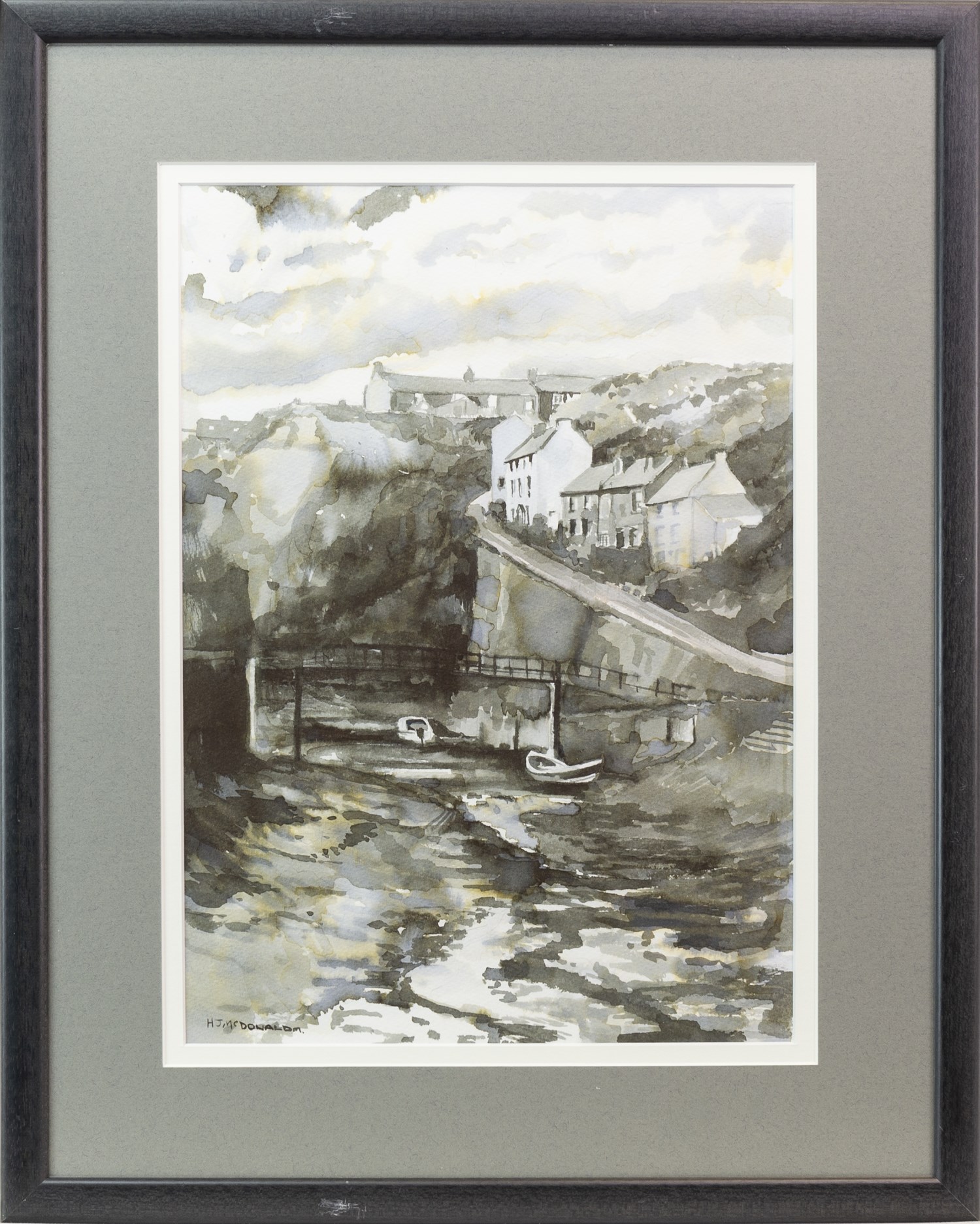 STAITHES, BY HELEN MCDONALD MATHIE - Image 2 of 2