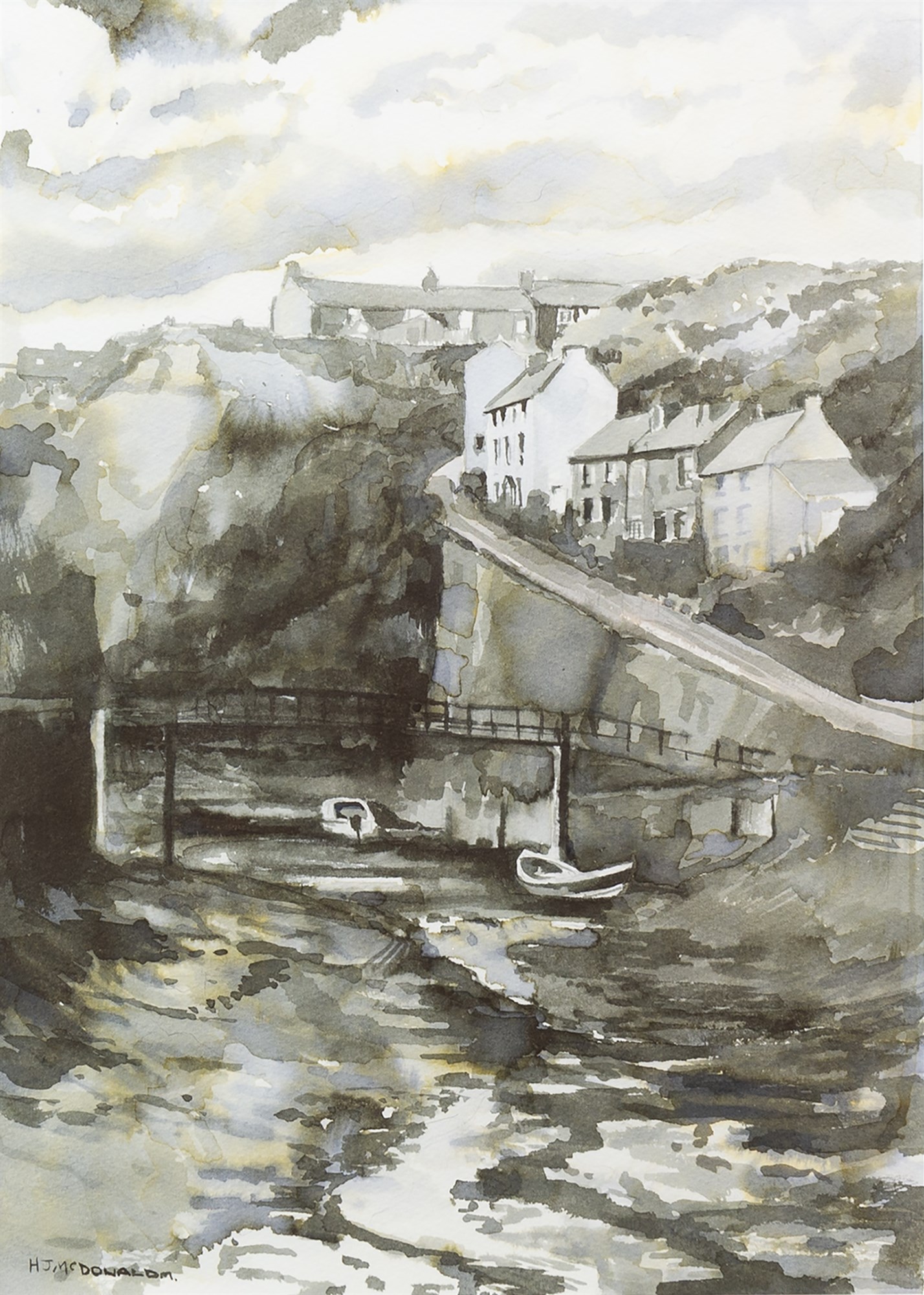 STAITHES, BY HELEN MCDONALD MATHIE