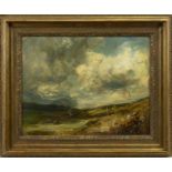 STORM CLOUDS, FURNESS, NEAR INVERARY, AN OIL ON CANVAS BY SIR JAMES LAWTON WINGATE