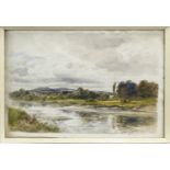 ON THE NITH, A WATERCOLOUR BY ALEXANDER BALLINGALL
