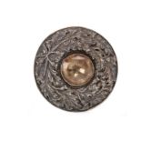 MILITARY INTEREST - A LARGE SCOTTISH BROOCH