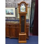 A REPRODUCTION LONGCASE CLOCK