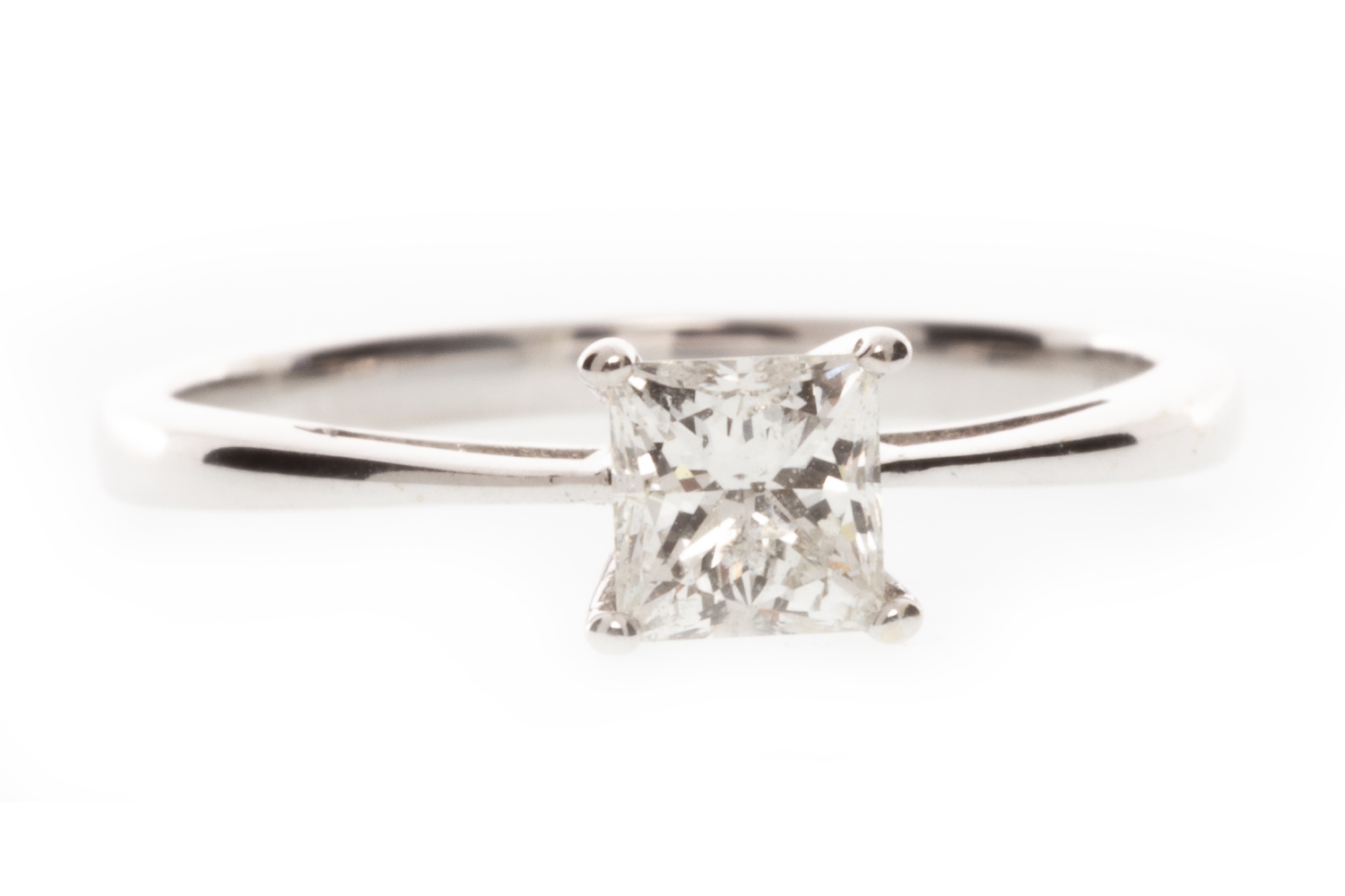 A DIAMOND SOLITAIRE RING