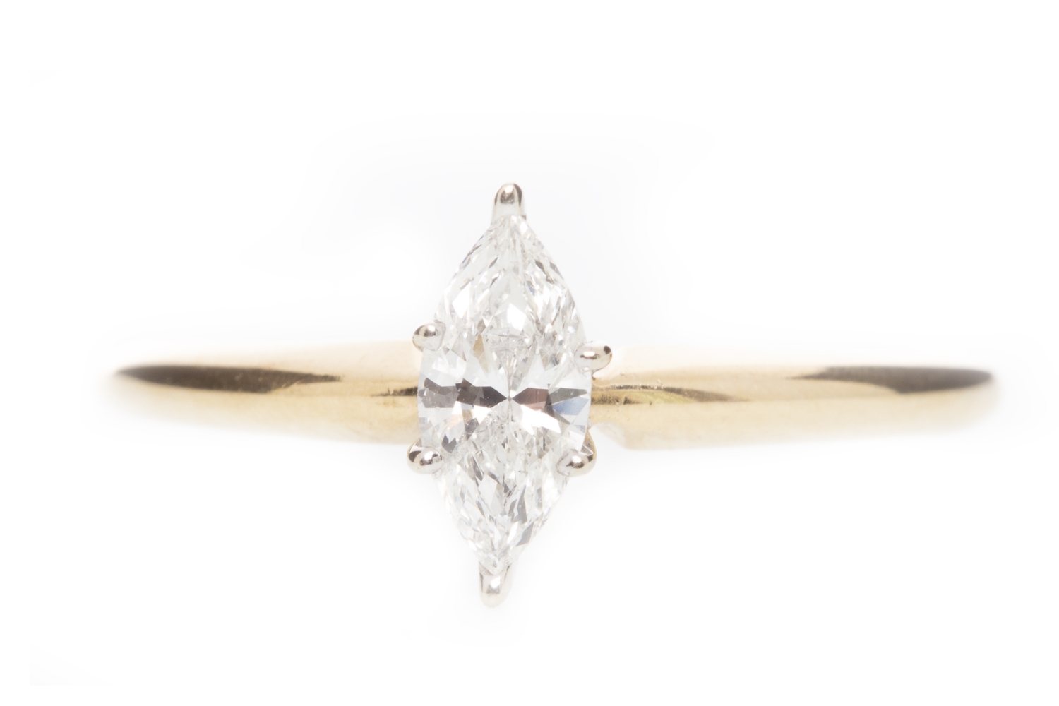 A DIAMOND SOLITAIRE RING