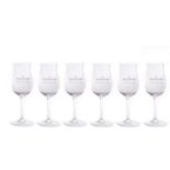 SIX MACALLAN BRANDED TASTING GLASSES 'Masters of Taste - El Celler De Can Roca'. 6 glasses.