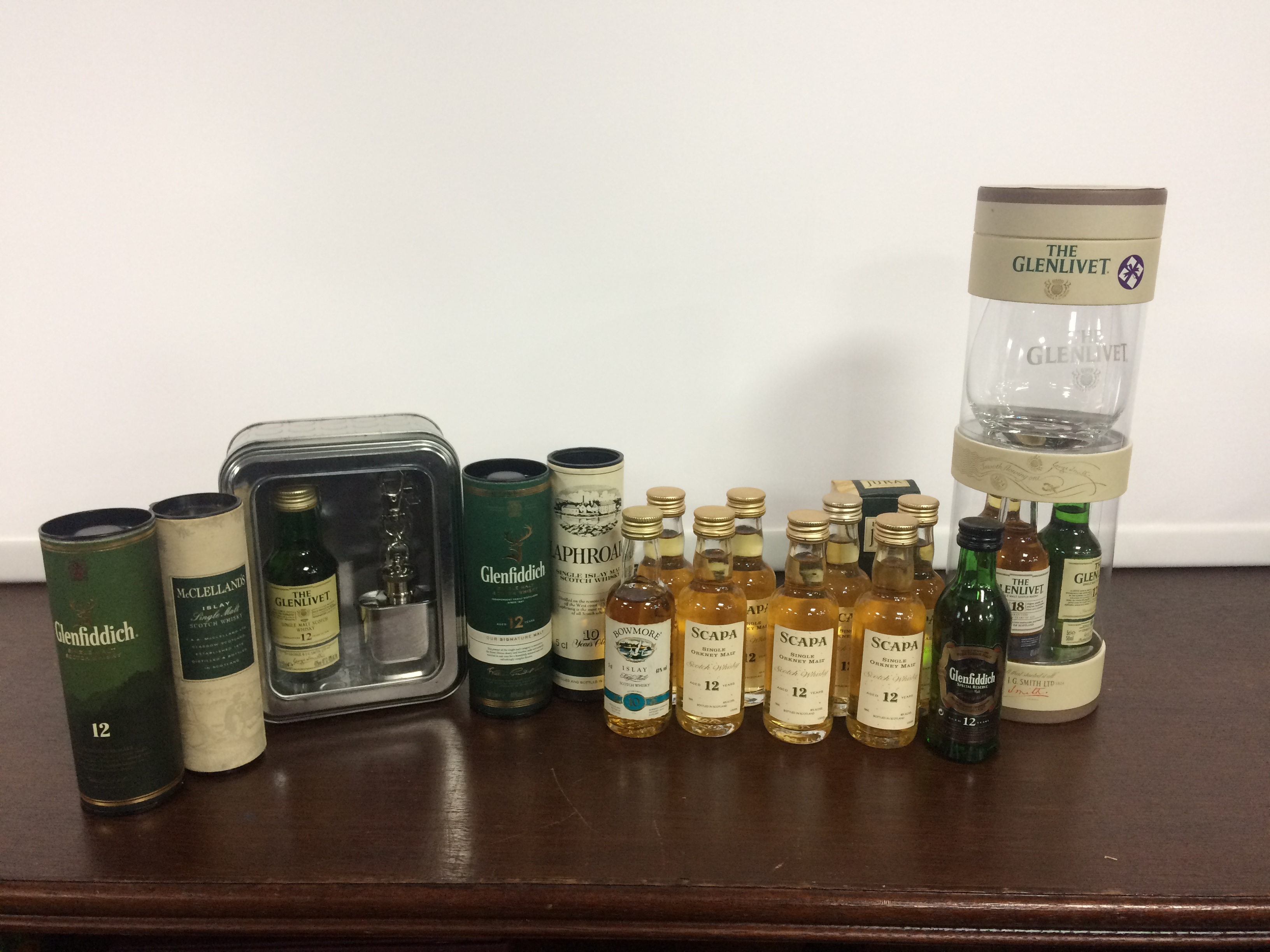 27 VARIOUS SCOTCH MALT WHISKY MINIATURES