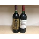 CHATEAU TOUR ST-CHRISTOPHE 1981 & CHATEAU LA CROIX PARENT 1988