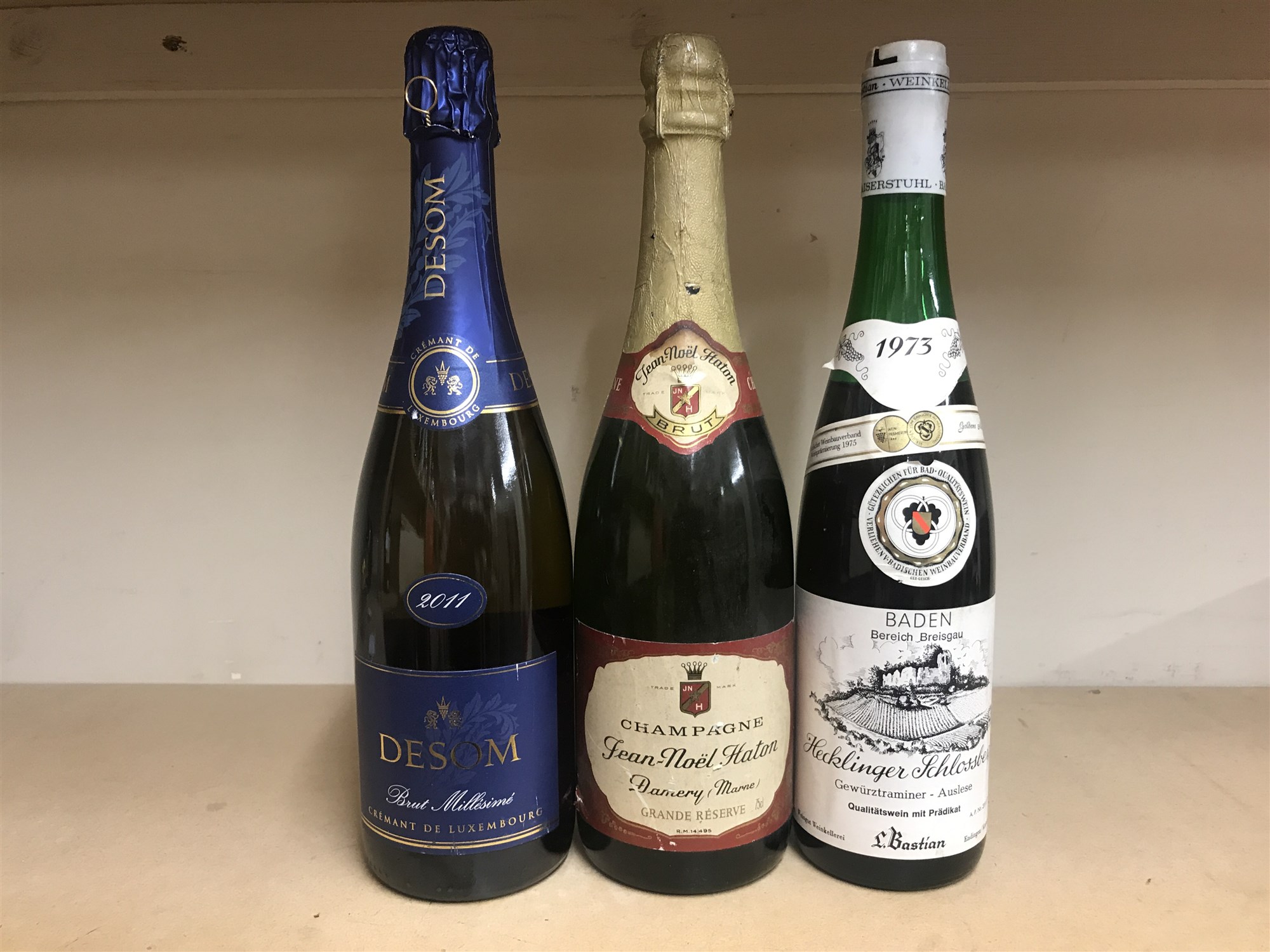 JEAN-NOEL HATON BRUT, DESOM BRUT AND HECKLINGER SCHLOSSBERG 1973