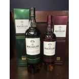 MACALLAN WHISKY MAKER'S EDITION AND MACALLAN SELECT OAK ONE LITRE