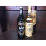 GLENMORANGIE AGED 10 YEARS & GLENFIDDICH PURE MALT