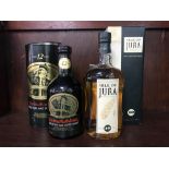 JURA AGED 10 YEARS & BUNNAHABHAIN AGED 12 YEARS