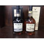 TWO BOTTLES OF DALMORE AGED 12 YEARS