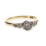 A MID TWENTIETH CENTURY DIAMOND RING