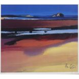 BASS ROCK, A LIMITED EDITION PRINT BY PAM CARTER