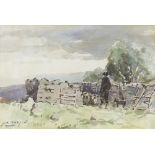 A PAIR OF WATERCOLOURS BY JOHN KIDD MAXTON