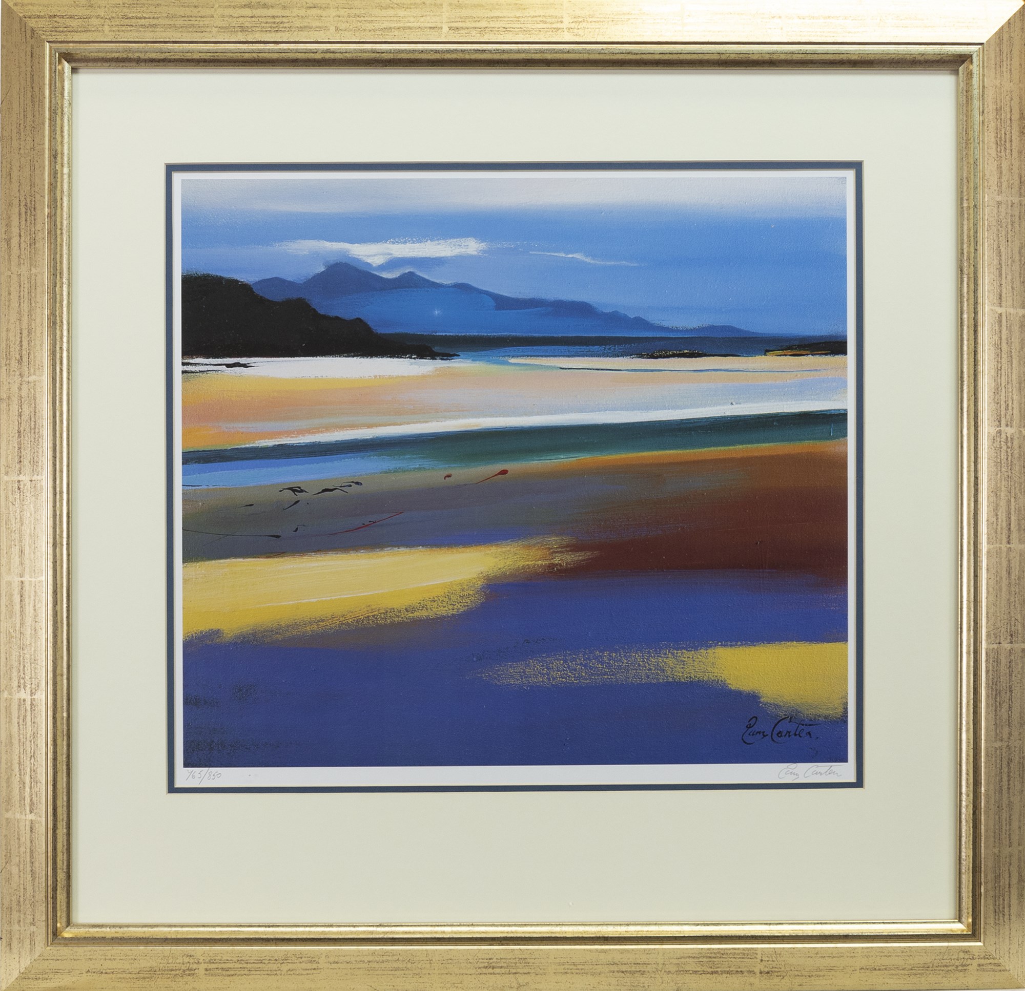 RHUM FROM ARISAIG, A LIMITED EDITION PRINT BY PAM CARTER - Image 2 of 2