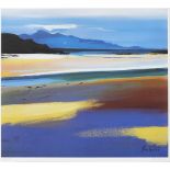 RHUM FROM ARISAIG, A LIMITED EDITION PRINT BY PAM CARTER