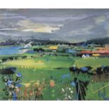 FARM, NEAR LOCH LOMOND, A LIMITED EDITION LITHOGRAPHIC PRINT BY HAMISH MACDOANLD