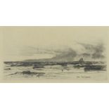 ARRAN, AN ETCHING BY SIR DAVID YOUNG CAMERON