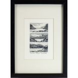 SEALOCH TRIPTYCH, THREE ETCHINGS ON ONE SHEET