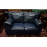 A THREE SEATER SETTEE