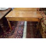 A RECTANGULAR MAHOGANY OCCASIONAL TABLE,