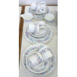 A WEDGWOOD BONE CHINA ANGELA PATTERN COFFEE SERVICE, PRINTED MARK