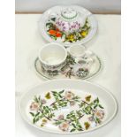 A SMALL COLLECTION OF PORTMEIRION BOTANIC GARDEN AND OTHER PATTERN WARE, DESIGNED BY SUSAN