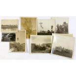 WORLD WAR ONE PROPAGANDA. NINE BRITISH WHOLE PLATE PHOTOGRAPHS BY E CYRIL STANBOROUGH, KEW,