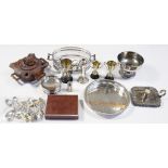 MISCELLANEOUS PLATED WARE, ETC