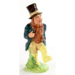 A ROYAL DOULTON EARTHENWARE FIGURE OF TOM BOMBADIL FROM THE TOLKIEN SERIES 1981, 14CM H, PRINTED