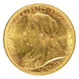 GOLD COIN. SOVEREIGN 1894M