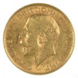 GOLD COIN. SOVEREIGN 1912