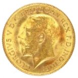 GOLD COIN. HALF SOVEREIGN 1914