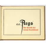 GERMANY, THIRD REICH, PROPAGANDA. AN UNUSUAL COMMEMORATIVE ALBUM OF THE FICTITIOUS SS "ARGO"