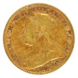 GOLD COIN. HALF SOVEREIGN 1897