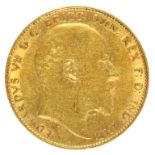 GOLD COIN. SOVEREIGN 1910