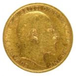 GOLD COIN. SOVEREIGN 1906P