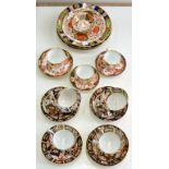 A QUANTITY OF DERBY, CROWN DERBY AND ROYAL CROWN DERBY JAPAN PATTERN TEA AND OTHER WARE, INCLUDING A