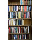 SIX SHELVES OF BOOKS