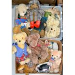 A COLLECTION OF TEDDY BEARS, VARIOUS MANUFACTURERS