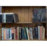 FOUR SHELVES OF BOOKS