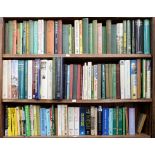 SPORT. CRICKET, FIVE AND A HALF SHELVES OF BOOKS, INCLUDING NOTTINGHAMSHIRE AND OTHER COUNTY